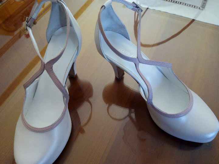 Zapatos tacón ancho - 1