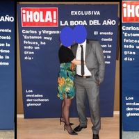 PHOTOCALL BODA PORTADA REVISTA HOLA