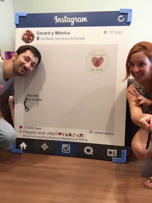 Ya nos ha llegado el marco de Instagram!