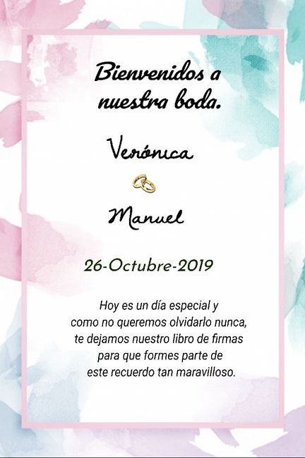 Cartel para animar a los invitados a dejar sus buenos deseos? 2