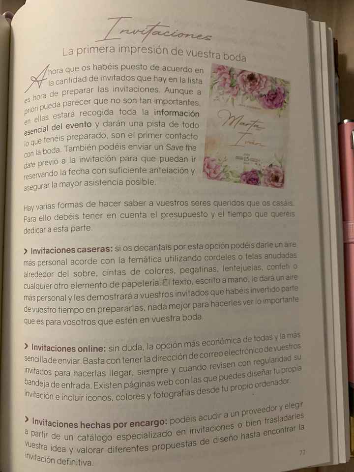 Maneras de organizarse - 2
