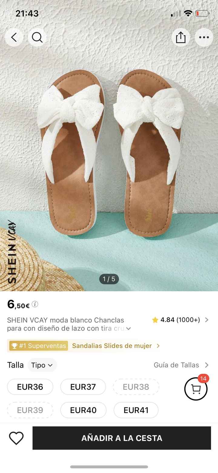 Zapatillas de novia - 1
