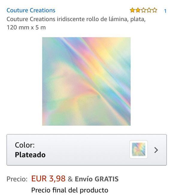 Papel iridiscente - 1