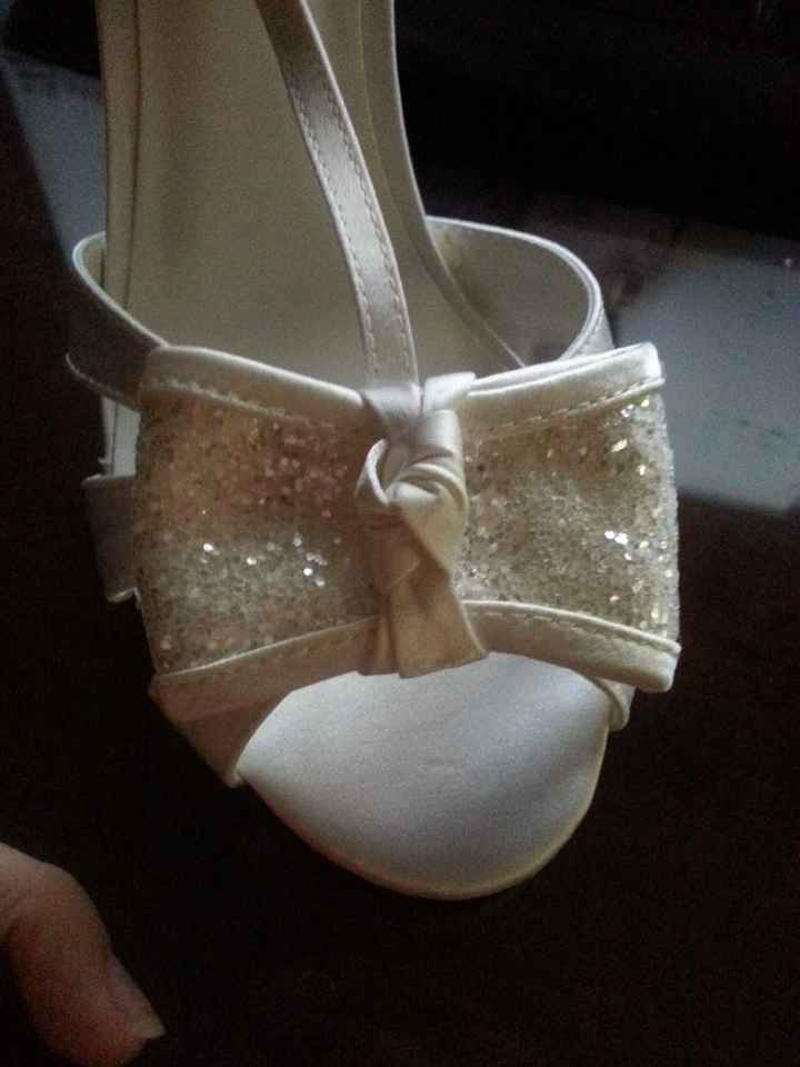 Zapato recibido