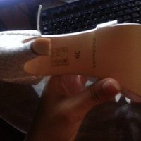 Zapato recibido