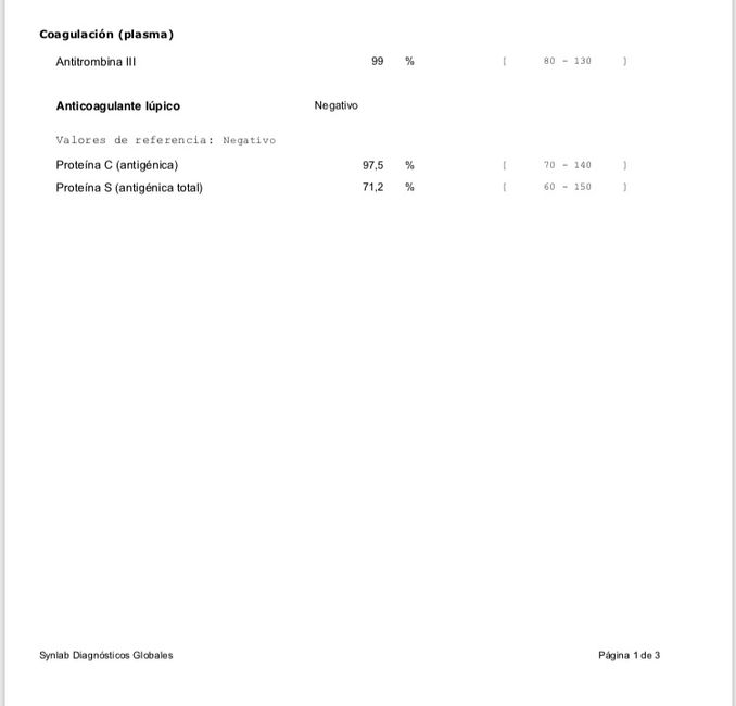 Pruebas Abortos de Repetición - 1