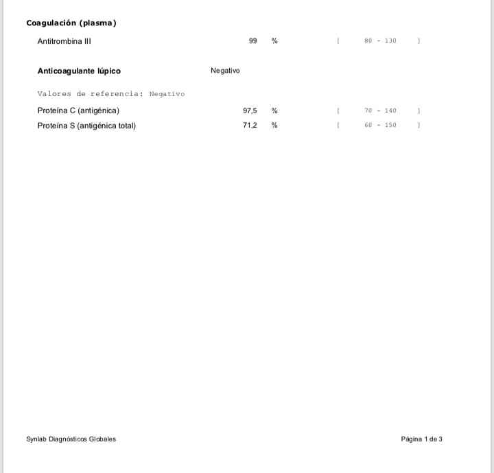 Pruebas Abortos de Repetición - 1