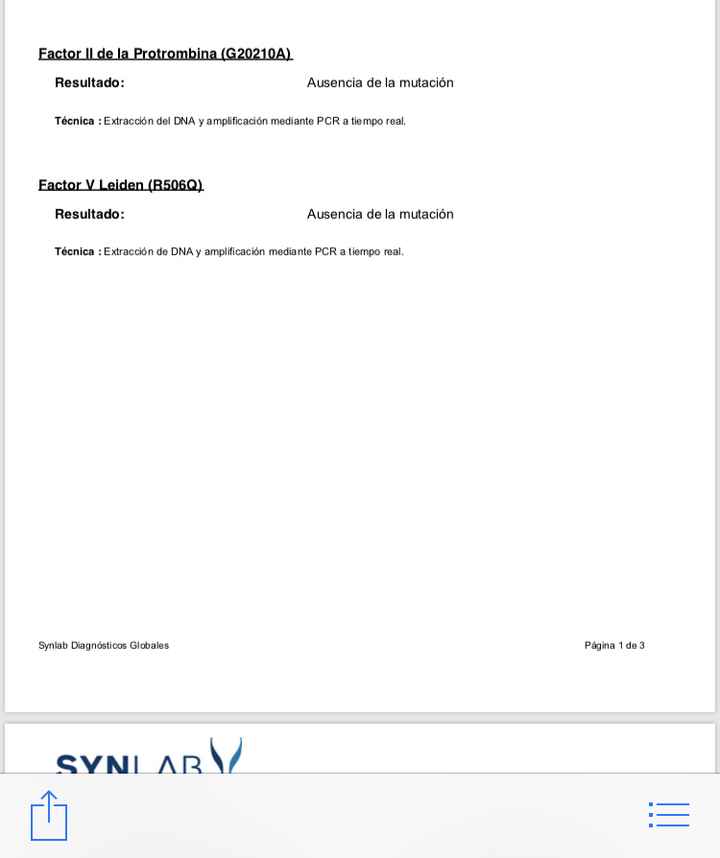Pruebas Abortos de Repetición - 4