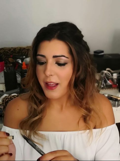 Mi prueba de maquillaje y peinado - 3