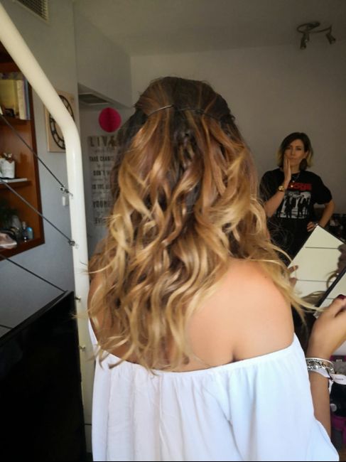 Mi prueba de maquillaje y peinado - 4