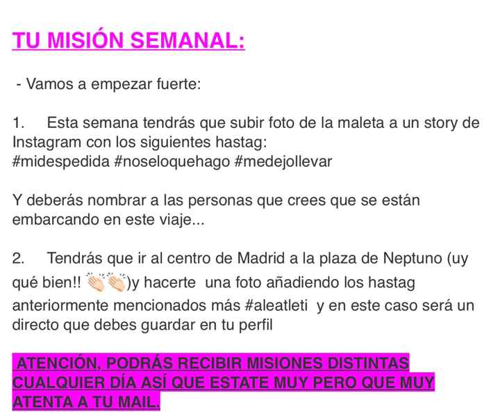 La despedida que me están organizando. - 5