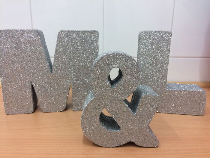 Letras decorativas - 1