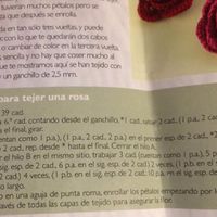 rosa ganchillo