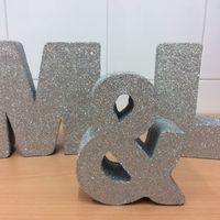 Letras decorativas - 1