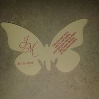 mariposa agradecimiento