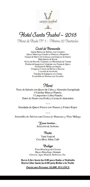 Imprimir el menú duda - 1