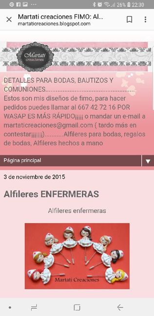 Alfileres originales - 1