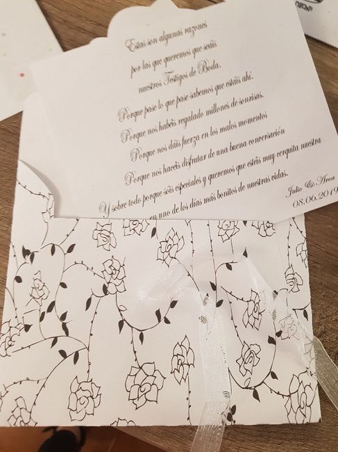 Primer Regalito para pedir que sean mis testigos - 5