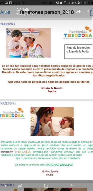 Regalos Solidarios... - 1