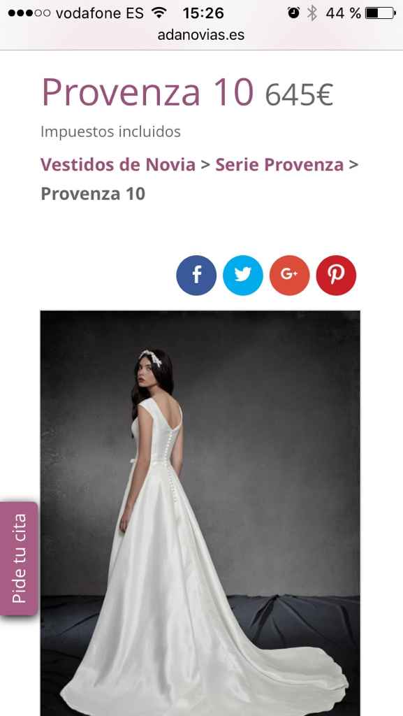 Mi vestido - 1