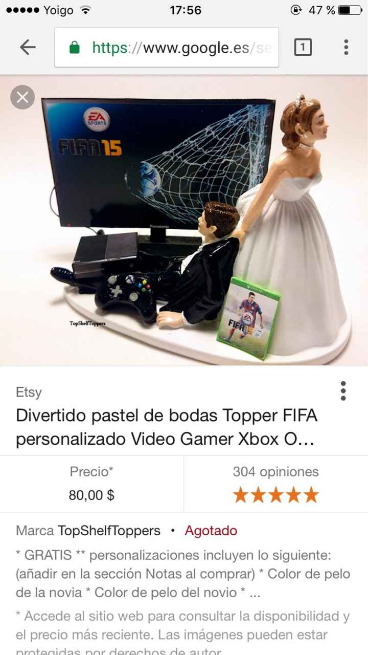 Muñecos tarta - 1