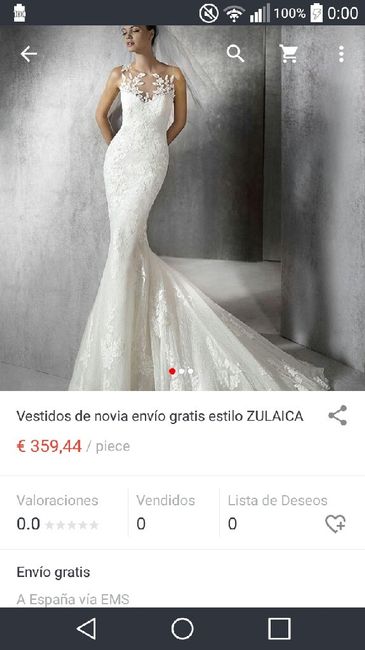 ¿es mi vestido? - 1