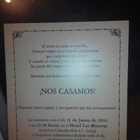 Invitaciones si o no. - 2