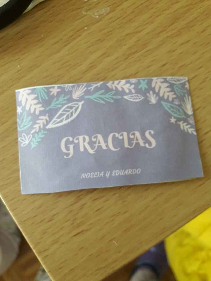 Etiquetas "gracias" - 1