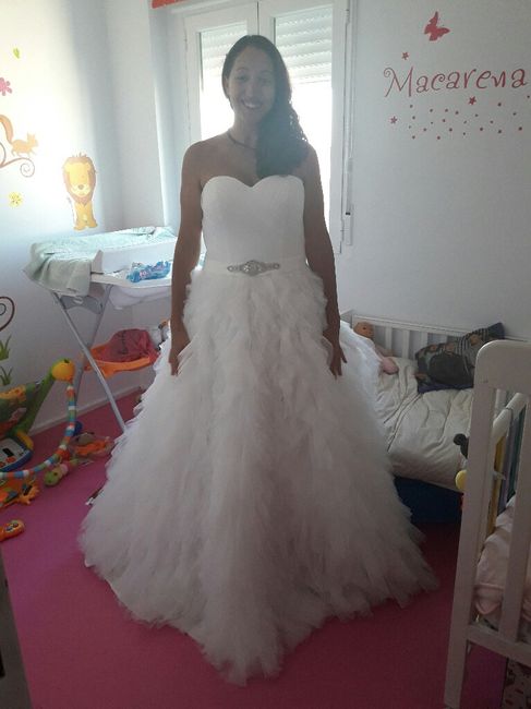  Mi vestido en casa. - 1