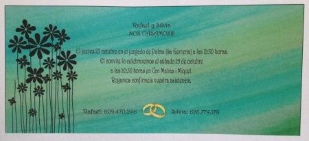 Mis invitaciones hechas por mi 😊 - 3