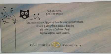 Mis invitaciones hechas por mi 😊 - 2