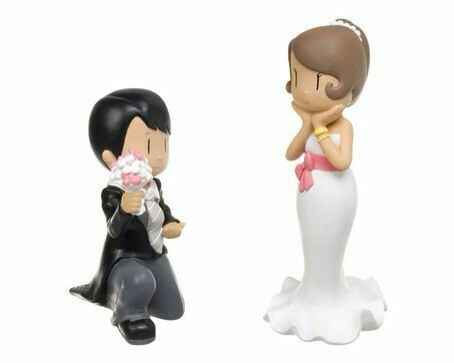 10 figuras de novios originales y graciosas! - 1