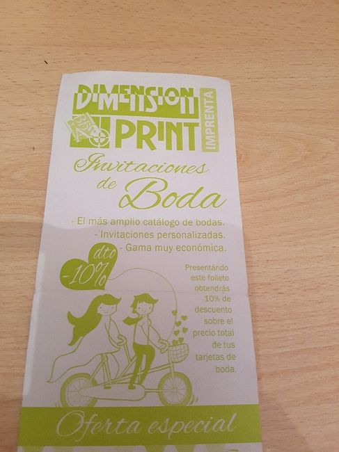 Invitaciones. - 1