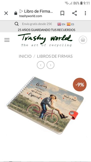 Me lo acaban de mandar por Whatsapp contentisima estoy de como me lo han personalizado 😉😉 3