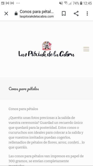 Cono/cucuruchos 1