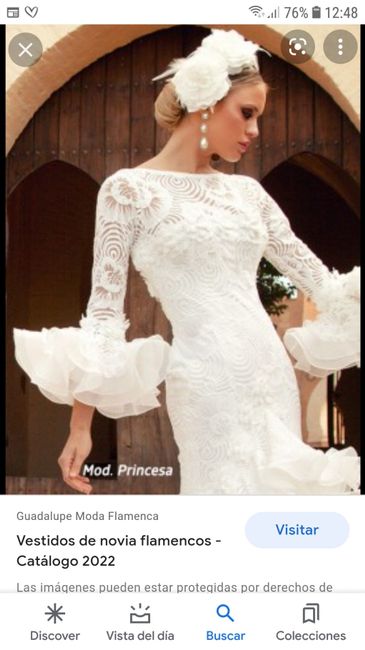 Vestido de novia flamenca 2