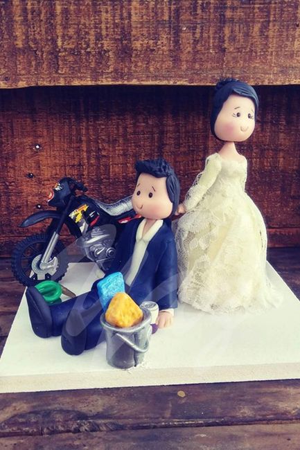 Muñequitos de la tarta de Boda 🍰🍰 4