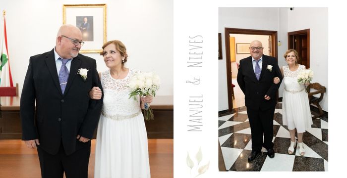 Novios Emocionados en el First Look. 7