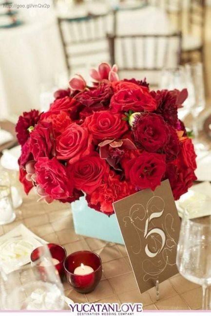 Decoracion Bodas en Rojo.❤❤ 5