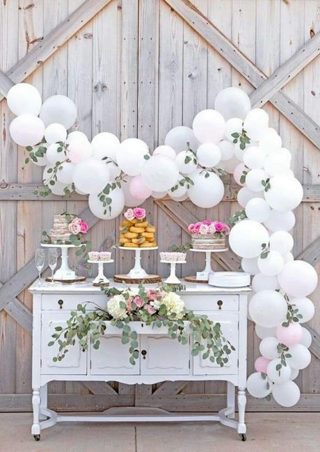 Decoracion con globos 🎈🎈🎈para bodas: ideas para decorar vuestro dia. 11