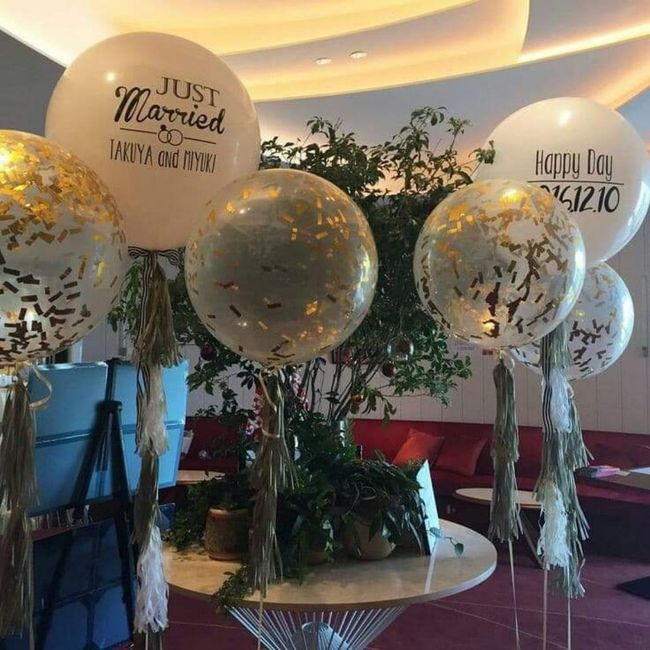 Decoracion con globos 🎈🎈🎈para bodas: ideas para decorar vuestro dia. 17