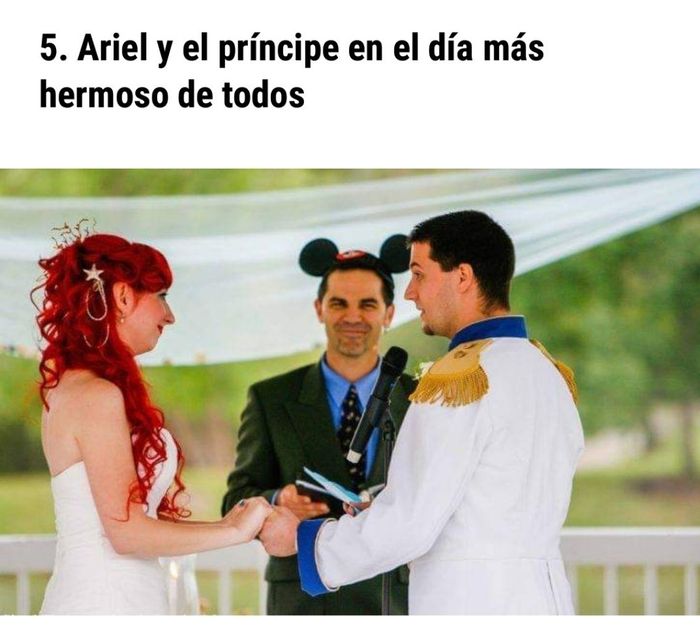 Bodas inspiradas en el maravilloso mundo de Disney 4