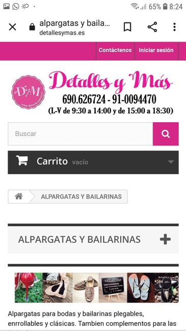 Bailarinas/alpargatas... 2