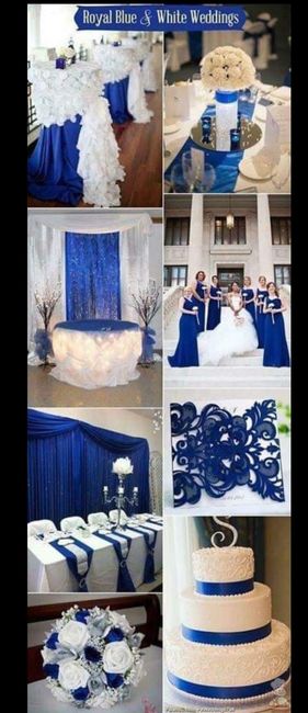 Inspiracion para la Decoracion de vuestras Bodas en Color Azul.💙💙 15