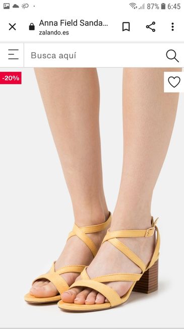 Duda con el color de zapatos para invitada. 9