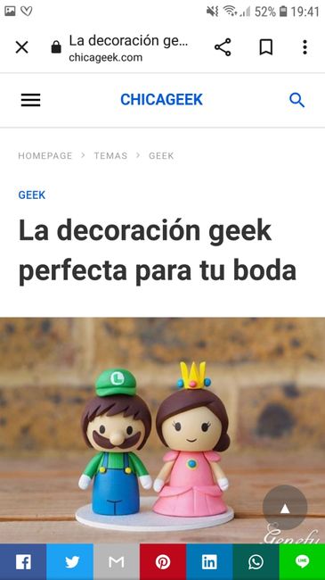 Muñecos de boda para la tarta 4