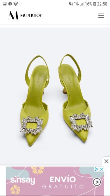 Zapato bajo para novia 4