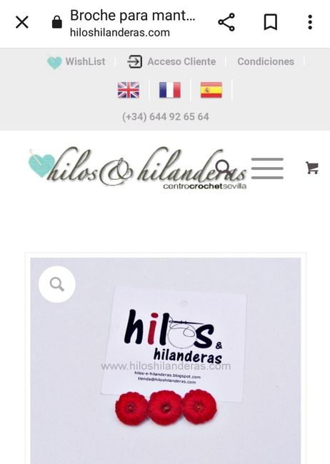 Broches de mantoncillo 1