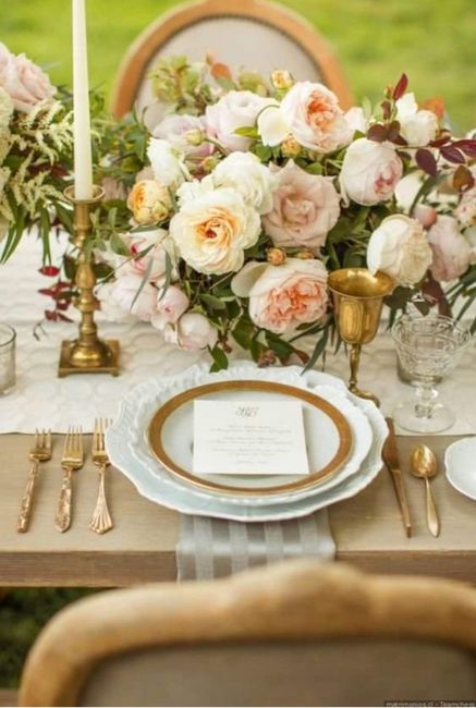 Vajillas para boda 🍽🍽 1