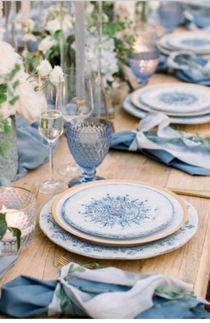 Vajillas para boda 🍽🍽 2